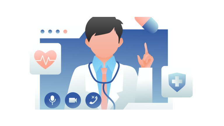 Telemedicine, Digital Healthcare, doctor